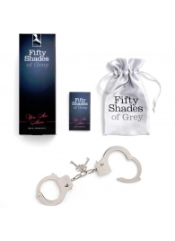 Металлические наручники Metal Handcuffs - Fifty Shades of Grey - купить с доставкой в Находке