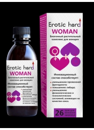 Женский биогенный концентрат для повышения либидо Erotic hard Woman - 250 мл. - Erotic Hard - купить с доставкой в Находке