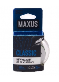 Классические презервативы в пластиковом кейсе MAXUS Classic - 3 шт. - Maxus - купить с доставкой в Находке
