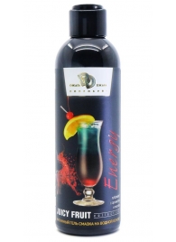 Интимный гель-смазка JUICY FRUIT с ароматом энергетика - 200 мл. - БиоМед - купить с доставкой в Находке