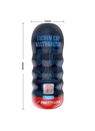 Мастурбатор-вагина Vacuum Cup Masturbator - Baile - в Находке купить с доставкой
