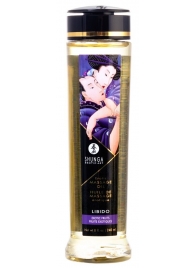 Массажное масло Libido Exotic Fruits с ароматом экзотических фруктов - 240 мл. - Shunga - купить с доставкой в Находке