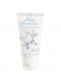 Увлажняющий лубрикант на водной основе Love Protection - 50 мл. - Lola Games - купить с доставкой в Находке