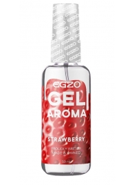 Интимный лубрикант EGZO AROMA с ароматом клубники - 50 мл. - EGZO - купить с доставкой в Находке