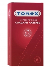 Презервативы Torex  Сладкая любовь  с ароматом клубники - 12 шт. - Torex - купить с доставкой в Находке