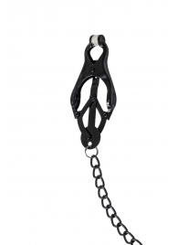 Зажимы на соски Darkside с цепочкой - Lola Games - купить с доставкой в Находке