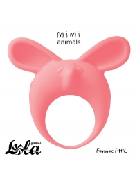 Оранжевое эрекционное кольцо Fennec Phil - Lola Games - в Находке купить с доставкой