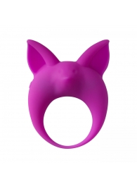 Фиолетовое эрекционное кольцо Kitten Kyle - Lola Games - в Находке купить с доставкой