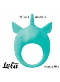 Зеленое эрекционное кольцо Unicorn Alfie - Lola Games - в Находке купить с доставкой