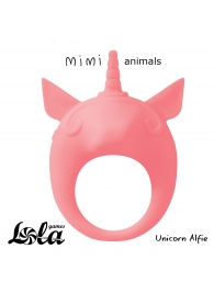 Оранжевое эрекционное кольцо Unicorn Alfie - Lola Games - в Находке купить с доставкой