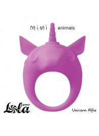 Фиолетовое эрекционное кольцо Unicorn Alfie - Lola Games - в Находке купить с доставкой