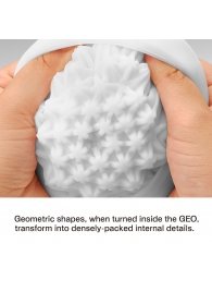 Белый мастурбатор Tenga Geo Coral - Tenga - в Находке купить с доставкой