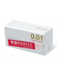Супер тонкие презервативы Sagami Original 0.01 - 10 шт. - Sagami - купить с доставкой в Находке