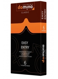 Презервативы с увеличенным количеством смазки DOMINO Easy Entry - 6 шт. - Domino - купить с доставкой в Находке