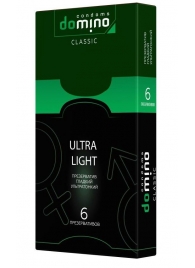 Супертонкие презервативы DOMINO Ultra Light - 6 шт. - Domino - купить с доставкой в Находке