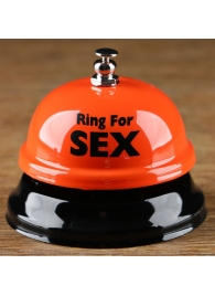 Настольный звонок RING FOR SEX - Сима-Ленд - купить с доставкой в Находке