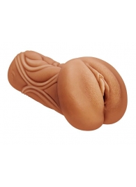Кофейный мастурбатор-вагина Dumpling - Lola Games - в Находке купить с доставкой