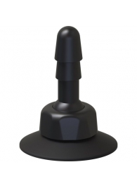 Плаг с присоской для фиксации насадок Deluxe 360° Swivel Suction Cup Plug - Doc Johnson - купить с доставкой в Находке