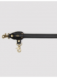 Черная распорка для ног Bound to You Faux Leather Spreader Bar - 50,8 см. - Fifty Shades of Grey - купить с доставкой в Находке