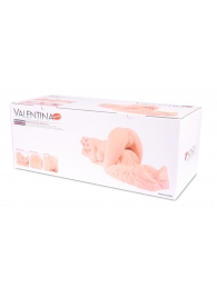 Мастурбатор-полуторс Valentina с двойным слоем материала - KOKOS - в Находке купить с доставкой