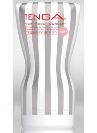Мастурбатор TENGA Squeeze Tube Cup Soft - Tenga - в Находке купить с доставкой