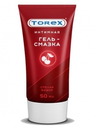 Смазка на водной основе TOREX  Спелая вишня  - 50 мл. - Torex - купить с доставкой в Находке