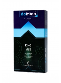 Презервативы увеличенного размера DOMINO Classic King size - 6 шт. - Domino - купить с доставкой в Находке