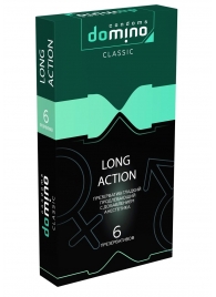 Презервативы с пролонгирующим эффектом DOMINO Classic Long action - 6 шт. - Domino - купить с доставкой в Находке
