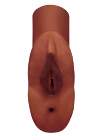 Коричневый мастурбатор Perfect Pussy Double Stroker - Pipedream - в Находке купить с доставкой
