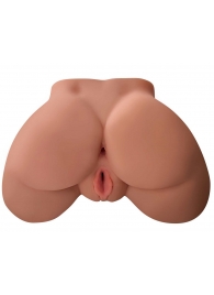 Кофейный мастурбатор-полуторс Perfect Ass Masturbator - Pipedream - в Находке купить с доставкой