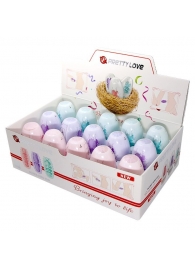 Набор из 15 мини-мастурбаторов Fantastic Egg Hard Boiled - Baile - в Находке купить с доставкой