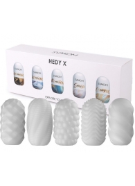 Набор из 5 мастурбаторов Hedy X5 Mixed - Svakom - в Находке купить с доставкой
