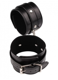 Черные оковы Classic Ankle Cuffs - Chisa - купить с доставкой в Находке
