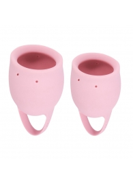 Набор из 2 розовых менструальных чаш Magnolia - Lola Games - купить с доставкой в Находке