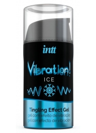 Жидкий интимный гель с эффектом вибрации Vibration! Ice - 15 мл. - INTT - купить с доставкой в Находке