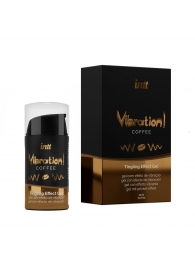 Жидкий интимный гель с эффектом вибрации Vibration! Coffee - 15 мл. - INTT - купить с доставкой в Находке