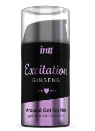 Женский возбуждающий интимный гель Excitation Ginseng - 15 мл. - INTT - купить с доставкой в Находке