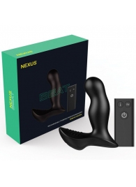 Черный вибромассажер простаты NEXUS Beat - 12 см. - Nexus Range - в Находке купить с доставкой