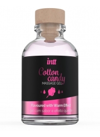 Массажный гель с согревающим эффектом Cotton Candy - 30 мл. - INTT - купить с доставкой в Находке