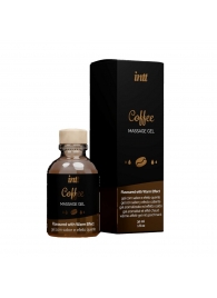 Массажный гель с согревающим эффектом Coffee - 30 мл. - INTT - купить с доставкой в Находке