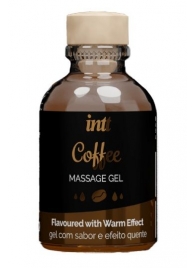 Массажный гель с согревающим эффектом Coffee - 30 мл. - INTT - купить с доставкой в Находке