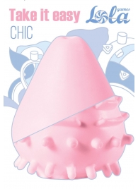Нежно-розовый мастурбатор Chic - Lola Games - в Находке купить с доставкой