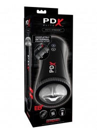 Черный автоматический мастурбатор-ротик Moto Stroker - Pipedream - в Находке купить с доставкой