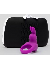 Фиолетовое эрекционное виброкольцо Happy Rabbit Cock Ring Kit - Happy Rabbit - в Находке купить с доставкой
