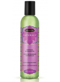 Массажное масло Naturals Island Passion Berry с ароматом тропических фруктов - 236 мл. - Kama Sutra - купить с доставкой в Находке