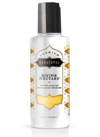Гель-лубрикант на водной основе Divine Nectars Vanilla с ароматом ванили - 150 мл. - Kama Sutra - купить с доставкой в Находке