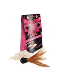 Пудра для тела Honey Dust Body Powder с ароматом клубники - 28 гр. - Kama Sutra - купить с доставкой в Находке
