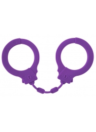 Фиолетовые силиконовые поножи Limitation - Lola Games - купить с доставкой в Находке