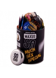 Текстурированные презервативы в кейсе MAXUS So Much Sex - 100 шт. - Maxus - купить с доставкой в Находке