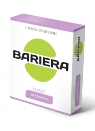 Классические презервативы Bariera Classic - 3 шт. - Bariera - купить с доставкой в Находке